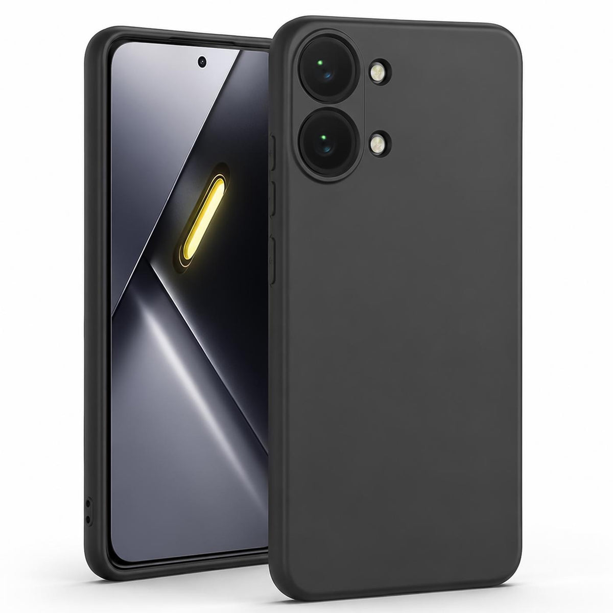 Xiaomi Poco X8 Pro Max - Slim Silikon Hülle Schwarz Matt