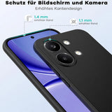 Xiaomi Poco X8 Pro Max - Slim Silikon Hülle Schwarz Matt