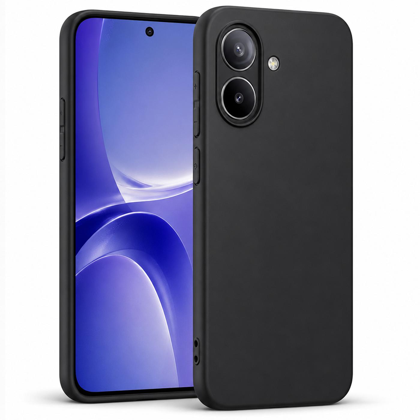 Xiaomi Poco X8 Pro - Slim Silikon Hülle Schwarz Matt