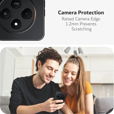 Flexible und sichere TPU Handyhülle für Xiaomi Redmi 14C in Schwarz