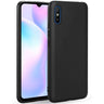 Xiaomi Redmi 9A - Slim Silikon Hülle Schwarz Matt
