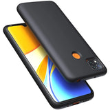 Flexible und sichere TPU Handyhülle für Xiaomi Redmi 9C in Schwarz