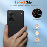 Flexible und sichere TPU Handyhülle für Xiaomi Redmi A5 in Schwarz