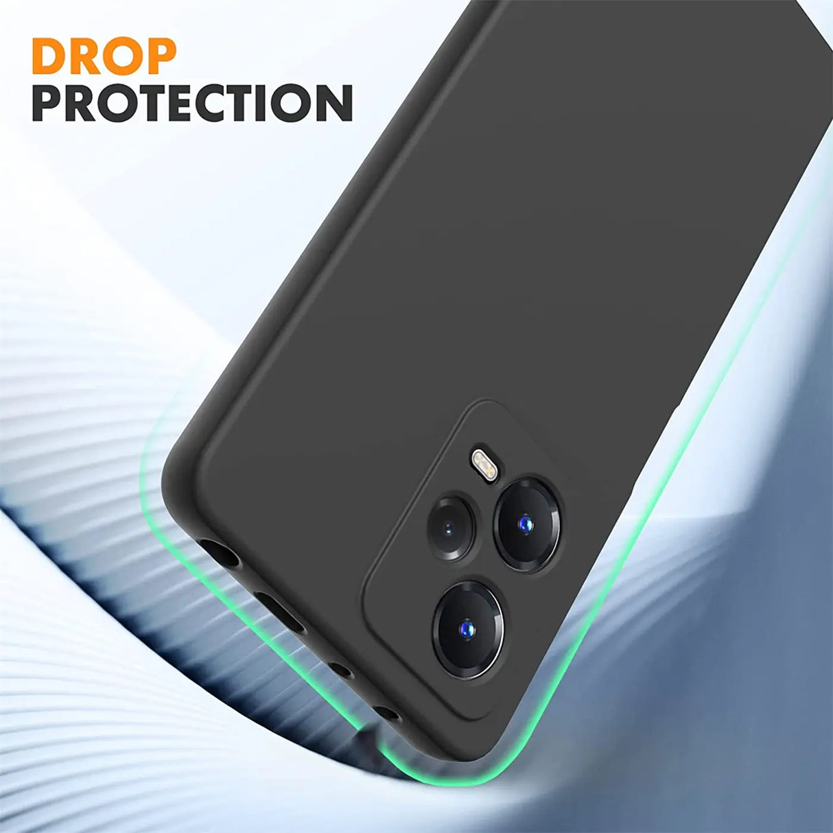 Flexible und sichere TPU Handyhülle für Xiaomi Redmi Note 12 Pro Plus 5G in Schwarz