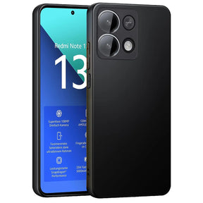 Flexible und sichere TPU Handyhülle für Xiaomi Redmi Note 13 4G in Schwarz