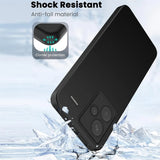 Flexible und sichere TPU Handyhülle für Xiaomi Redmi Note 13 Pro+ 5G in Schwarz