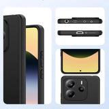 Flexible und sichere TPU Handyhülle für Xiaomi Redmi Note 14 5G in Schwarz