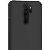 Flexible und sichere TPU Handyhülle für Xiaomi Redmi Note 8 Pro in Schwarz