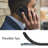Flexible und sichere TPU Handyhülle für Xiaomi Redmi Note 9 in Schwarz
