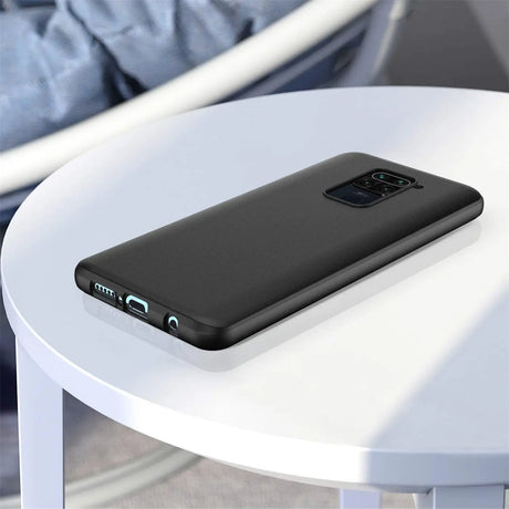Flexible und sichere TPU Handyhülle für Xiaomi Redmi Note 9 in Schwarz