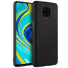 Xiaomi Redmi Note 9 Pro / 9S - Slim Silikon Backcover Schwarz