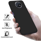 Flexible und sichere TPU Handyhülle für Xiaomi Redmi Note 9T in Schwarz