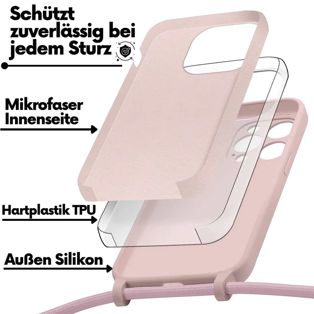 Stoßfest durch 3-Schicht-System
