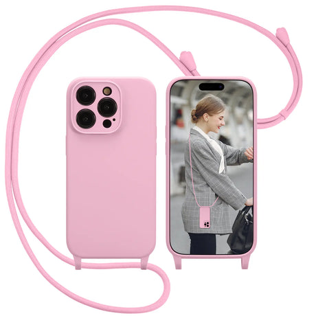 iPhone 11 Pro Max Handyhülle mit Umhängeband und stoßdämpfender Konstruktion