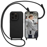 iPhone 11 Pro Max Handyhülle mit Umhängeband und stoßdämpfender Konstruktion