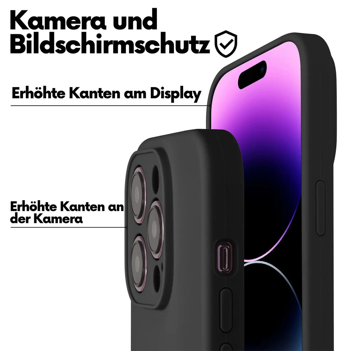 iPhone 11 Pro Max Handyhülle mit Umhängeband und stoßdämpfender Konstruktion