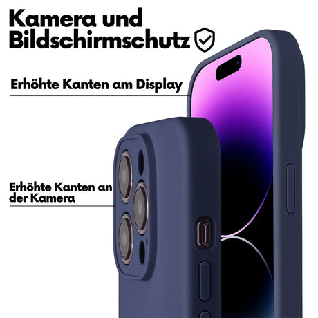 iPhone 13 Pro Max Handyhülle mit Umhängeband und stoßdämpfender Konstruktion