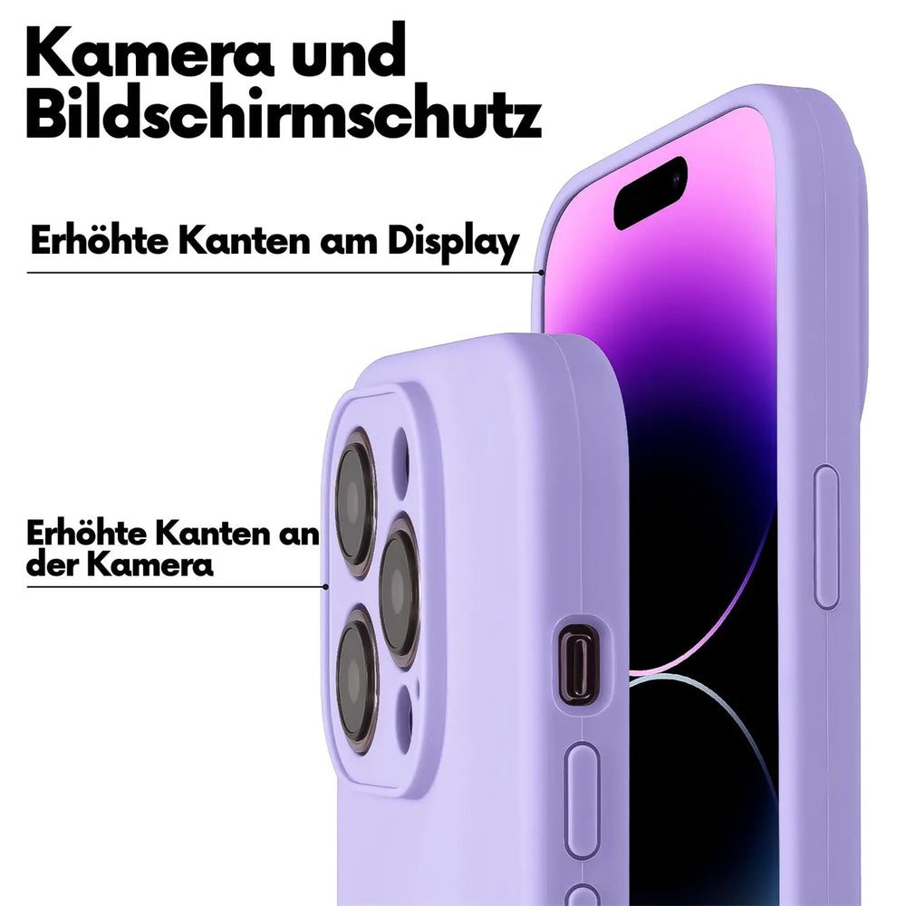 iPhone 14 Pro Handyhülle mit Umhängeband und stoßdämpfender Konstruktion