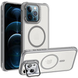 MagSafe Hülle mit multifunktionalem Schutzglas für iPhone 12 Pro – Schützt und dient als Stand