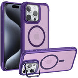 MagSafe Hülle mit multifunktionalem Schutzglas für iPhone 15 Pro Max – Schützt und dient als Stand