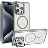 MagSafe Hülle mit multifunktionalem Schutzglas für iPhone 15 Pro Max – Schützt und dient als Stand