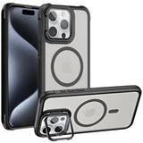 MagSafe Hülle mit multifunktionalem Schutzglas für iPhone 15 Pro – Schützt und dient als Stand