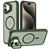 MagSafe Hülle mit multifunktionalem Schutzglas für iPhone 16 Plus – Schützt und dient als Stand