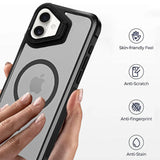 MagSafe Hülle mit multifunktionalem Schutzglas für iPhone 16 Plus – Schützt und dient als Stand