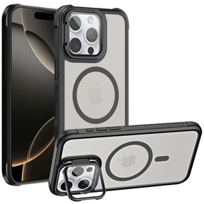 MagSafe Hülle mit multifunktionalem Schutzglas für iPhone 16 Pro Max – Schützt und dient als Stand