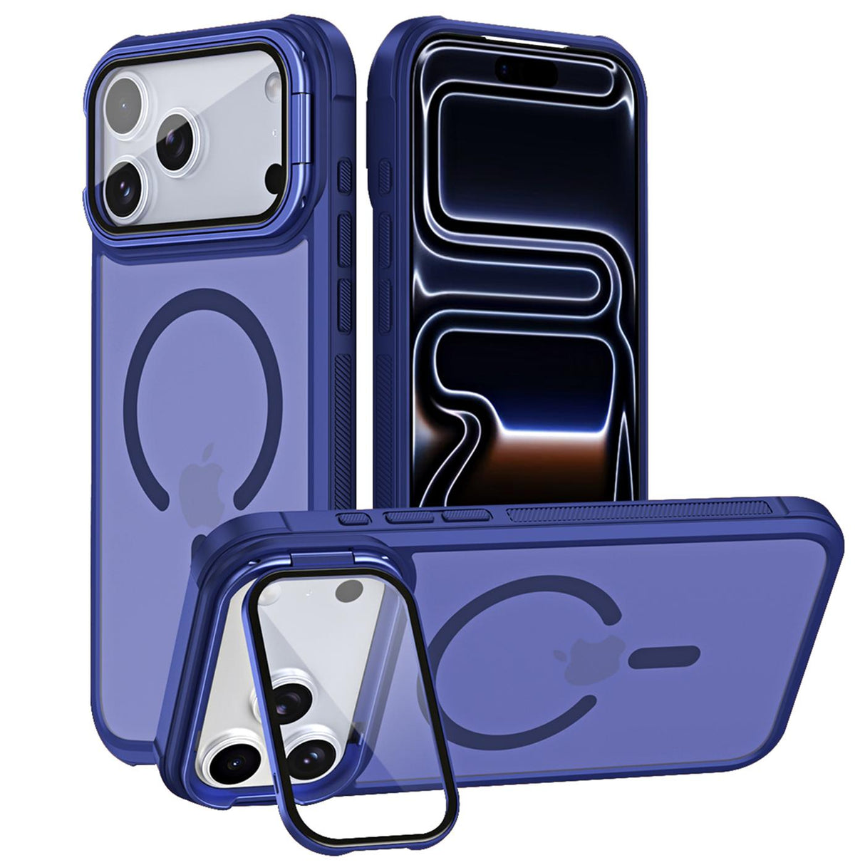 iPhone 18 Pro - MagSafe Hülle mit Kamera-Glas & Ständer