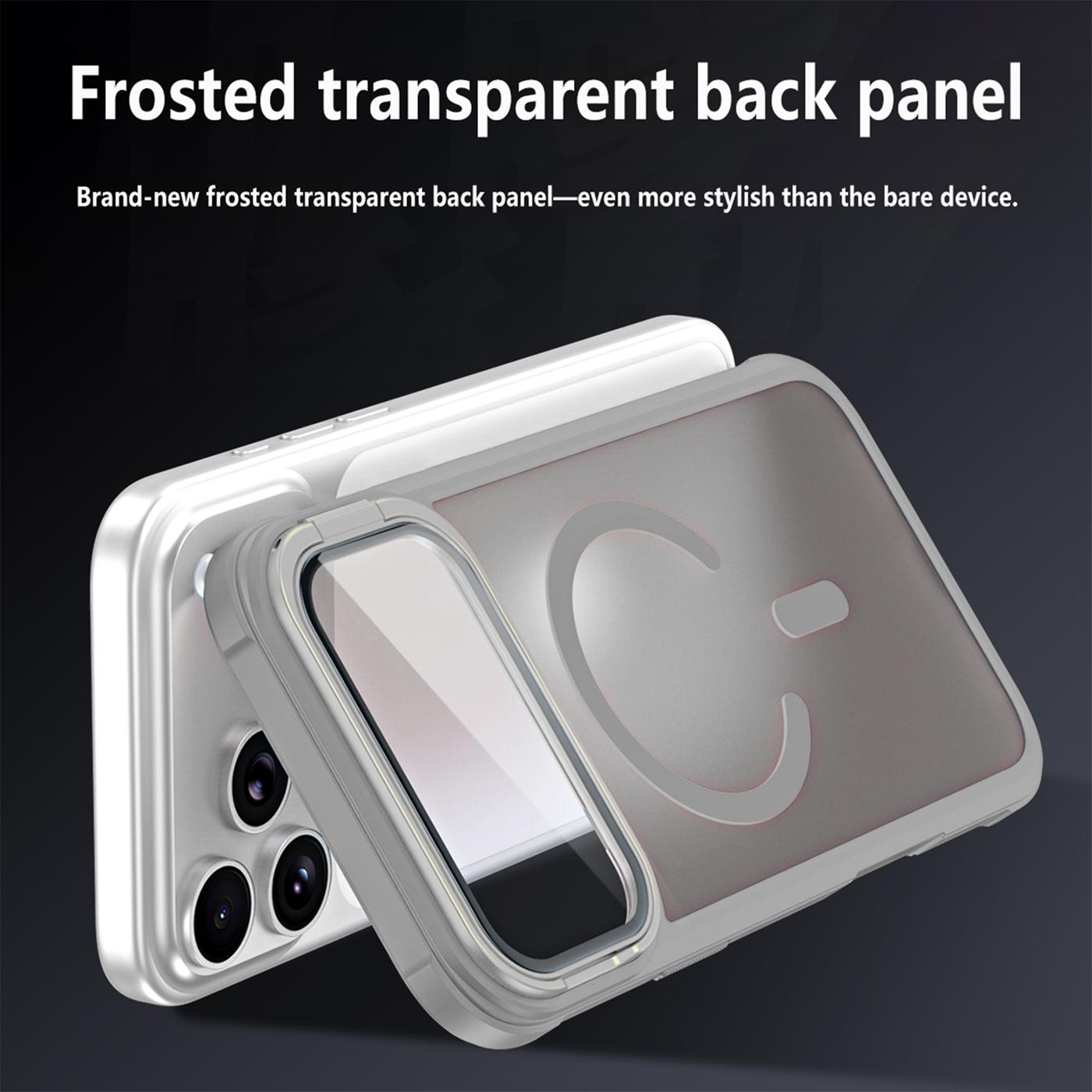 iPhone 18 Pro - MagSafe Hülle mit Kamera-Glas & Ständer