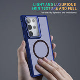 MagSafe Hülle mit multifunktionalem Schutzglas für Samsung Galaxy S23 FE – Schützt und dient als Stand