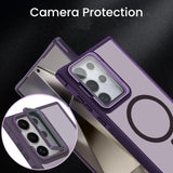 MagSafe Hülle mit multifunktionalem Schutzglas für Samsung Galaxy S23 FE – Schützt und dient als Stand