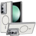 MagSafe Hülle mit multifunktionalem Schutzglas für Samsung Galaxy S23 FE – Schützt und dient als Stand