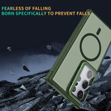 MagSafe Hülle mit multifunktionalem Schutzglas für Samsung Galaxy S23 – Schützt und dient als Stand