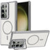 MagSafe Hülle mit multifunktionalem Schutzglas für Samsung Galaxy S23 Ultra – Schützt und dient als Stand