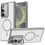 MagSafe Hülle mit multifunktionalem Schutzglas für Samsung Galaxy S24 FE – Schützt und dient als Stand