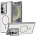 MagSafe Hülle mit multifunktionalem Schutzglas für Samsung Galaxy S24 – Schützt und dient als Stand