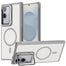 MagSafe Hülle mit multifunktionalem Schutzglas für Samsung Galaxy S25 Edge – Schützt und dient als Stand