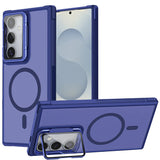 MagSafe Hülle mit multifunktionalem Schutzglas für Samsung Galaxy S25+ – Schützt und dient als Stand