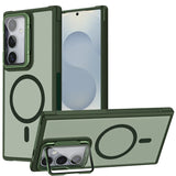 MagSafe Hülle mit multifunktionalem Schutzglas für Samsung Galaxy S25+ – Schützt und dient als Stand