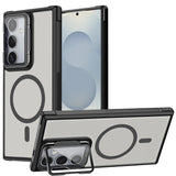 MagSafe Hülle mit multifunktionalem Schutzglas für Samsung Galaxy S25+ – Schützt und dient als Stand
