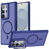 MagSafe Hülle mit multifunktionalem Schutzglas für Samsung Galaxy S25 Ultra – Schützt und dient als Stand