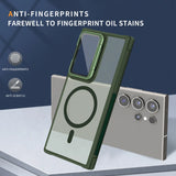 MagSafe Hülle mit multifunktionalem Schutzglas für Samsung Galaxy S25 Ultra – Schützt und dient als Stand