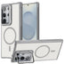 MagSafe Hülle mit multifunktionalem Schutzglas für Samsung Galaxy S25 Ultra – Schützt und dient als Stand