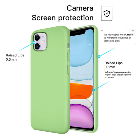 Stoßdämpfende und langlebige Silikon Handyhülle für iPhone 11