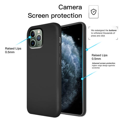 Stoßdämpfende und langlebige Silikon Handyhülle für iPhone 11 Pro Max