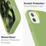 Stoßdämpfende und langlebige Silikon Handyhülle für iPhone 12 / 12 Pro