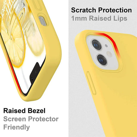 Stoßdämpfende und langlebige Silikon Handyhülle für iPhone 12 Mini