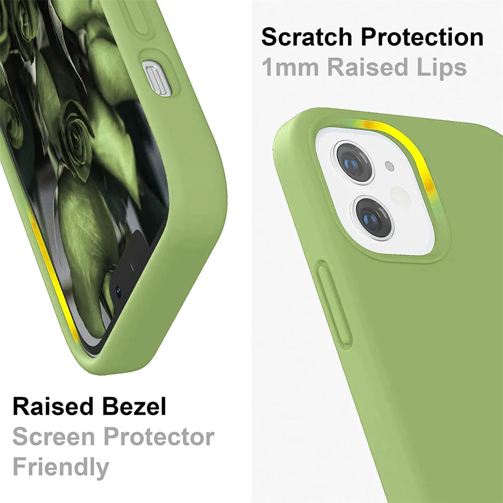 Stoßdämpfende und langlebige Silikon Handyhülle für iPhone 12 Mini